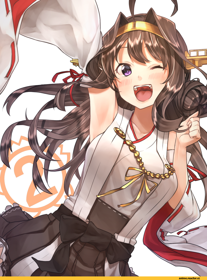 Kongou (Kantai Collection), Kantai Collection, Baffu, Anime