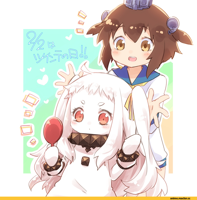 Northern Ocean Hime, Kantai Collection, Yukikaze, ayakashi (monkeypanch), anime loli, Anime