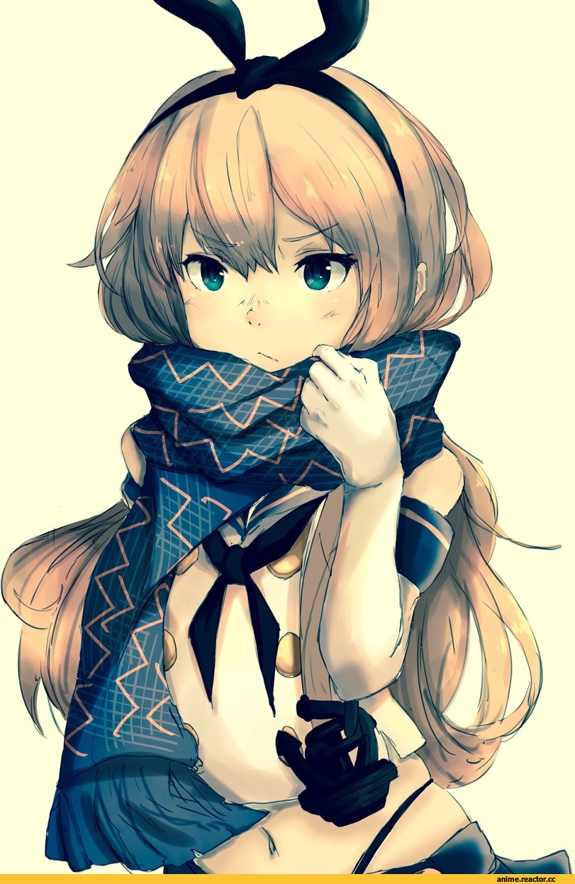Kantai Collection, Shimakaze, ranf, Anime