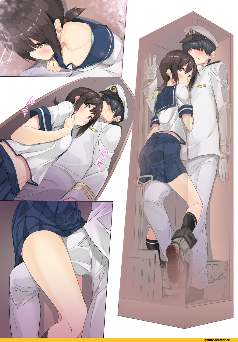 gintarou (kurousagi108), Fubuki (Kantai Collection), Kantai Collection, Admiral (Kantai Collection), Anime