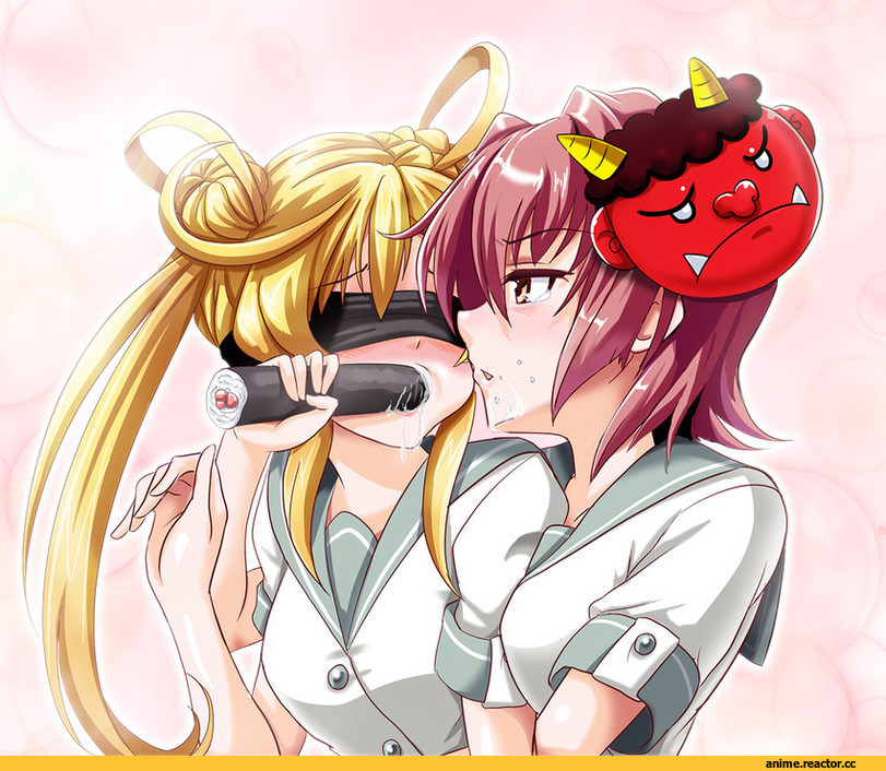 Kinu (Kantai Collection), Kantai Collection, Abukuma, Anime Ero Yuri, Anime Ero BDSM, Anime Ero, Anime