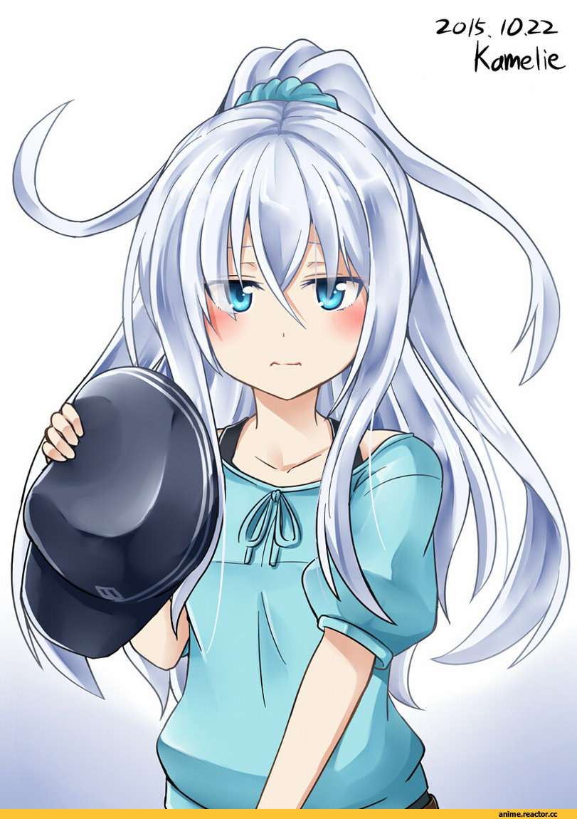 Kantai Collection, Hibiki (Kantai Collection), Anime Art, Kamelie, Anime