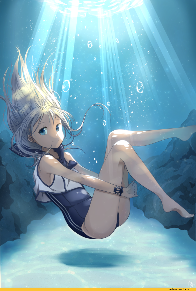 Ro-500 (Kantai Collection), Kantai Collection, tarachine, Anime