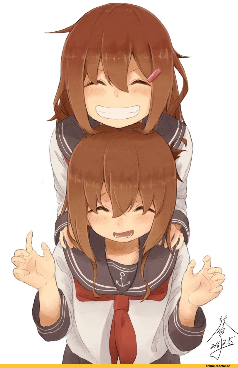 Kantai Collection, Ikazuchi, Inazuma (Kantai Collection), tabisora, Anime