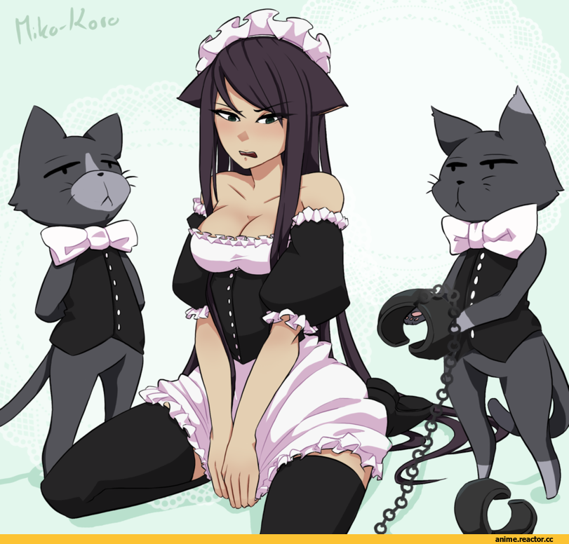 Miko-Koro, Anime Art, Maid, Anime