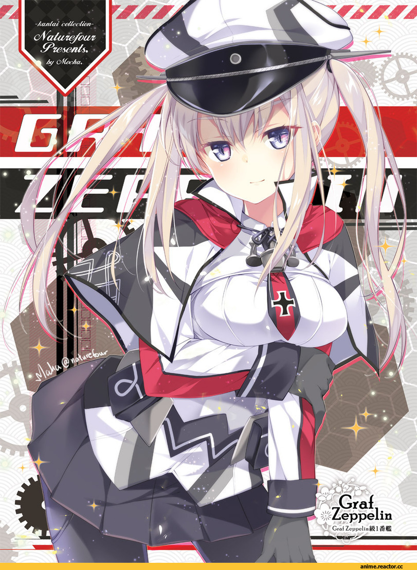mocha (naturefour), Graf Zeppelin, Kantai Collection, Anime