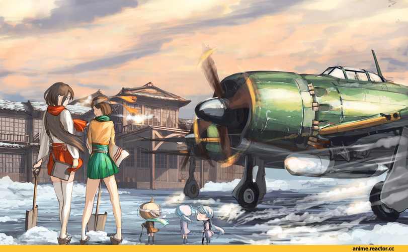 Fairy (Kantai Collection), Kantai Collection, doraxi, Akagi, Hiryuu, Anime