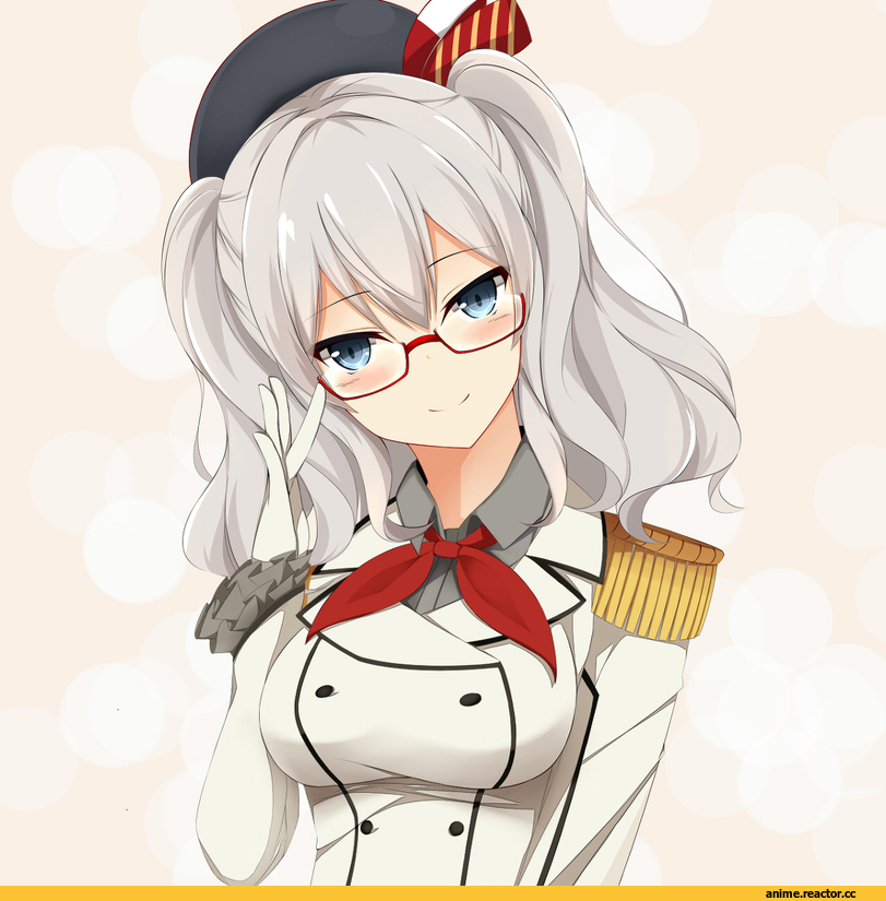 Kashima (Kantai Collection), Kantai Collection, Megane, cain (inosennto007), Anime