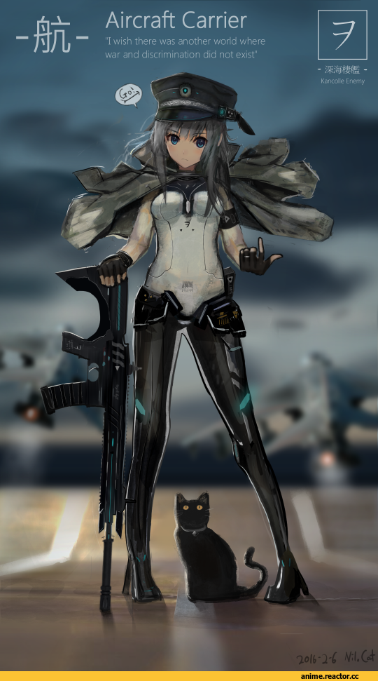 Kantai Collection, Wo-Class Aircraft Carrier , Anime