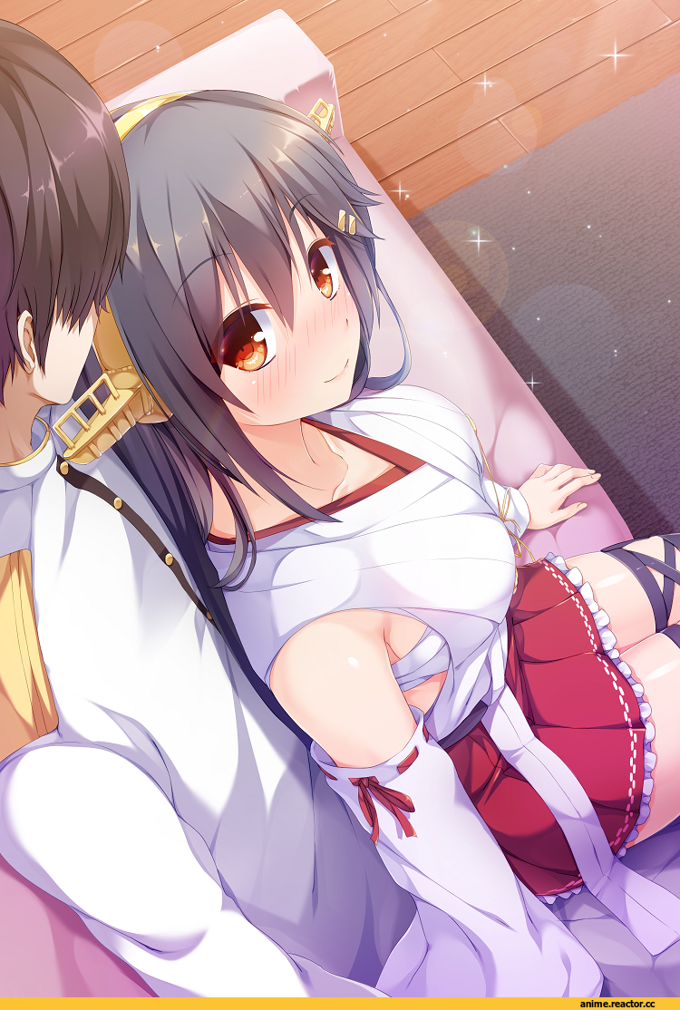 yuumaru (you-mya), Haruna (Kantai Collection), Kantai Collection, Admiral (Kantai Collection), Anime