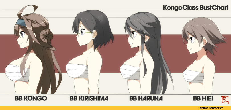 Souji, Haruna (Kantai Collection), Kantai Collection, hiei (kantai collection), Kirishima (Kantai Collection), Kongou (Kantai Collection), Anime