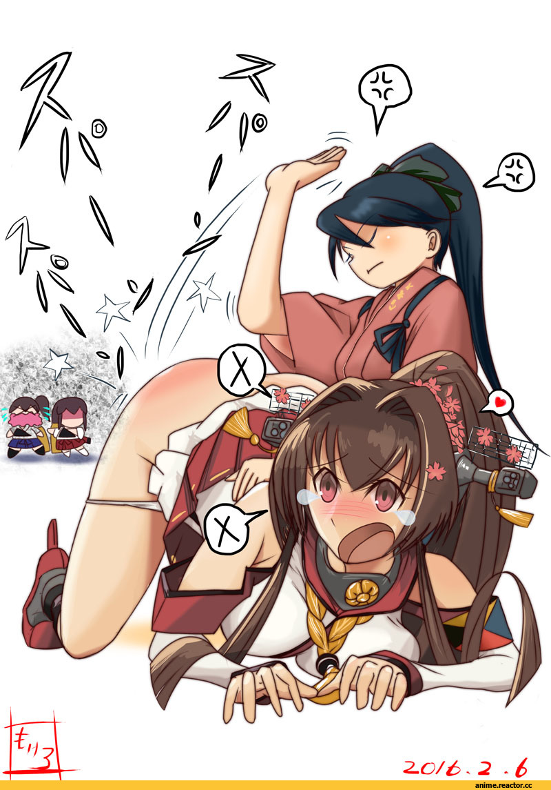 Houshou (Kantai Collection), Kantai Collection, Yamato (Kantai Collection), Kaga (Kantai Collection), Akagi (Kantai Collection), Anime Ero BDSM, Anime Ero, Anime
