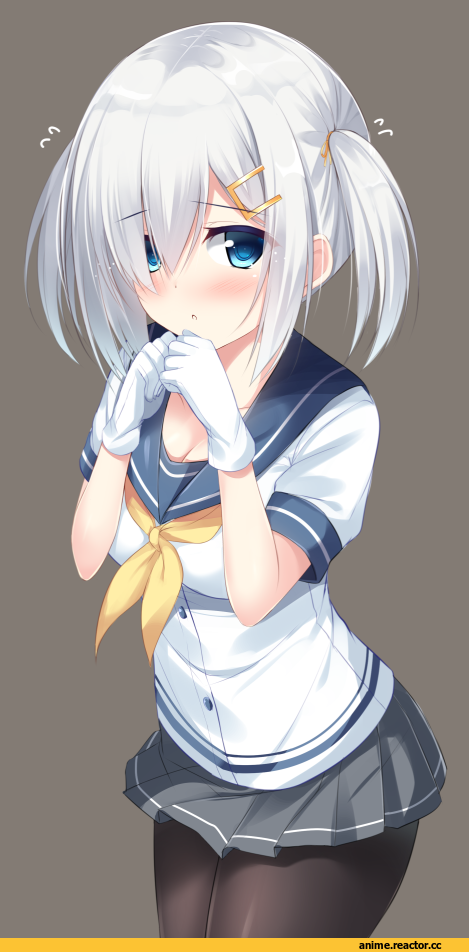 tomoo (tomo), hamakaze, Kantai Collection, Anime