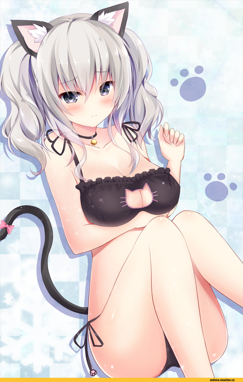 Kashima (Kantai Collection), Kantai Collection, Cat Keyhole Bra, Anime Ero, Anime Ears, Anime