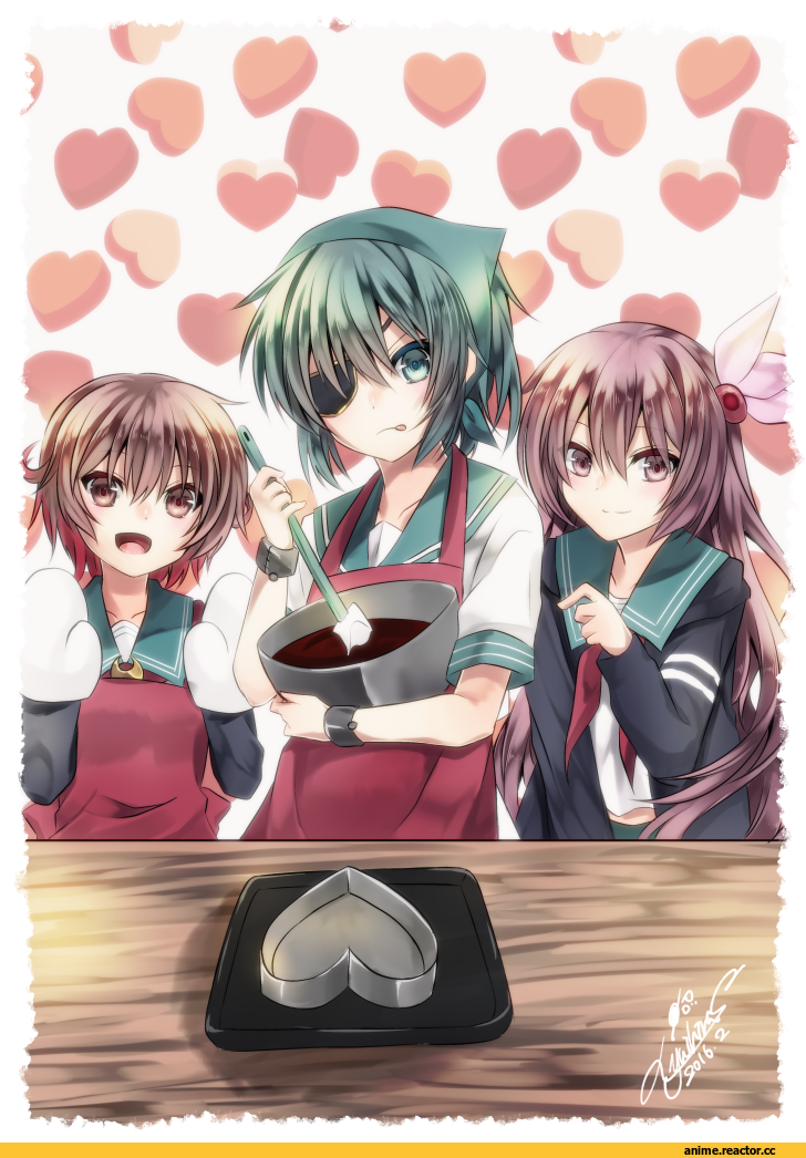 yuihira asu, Mutsuki (Kantai Collection), Kantai Collection, Kiso, Kisaragi (Kantai Collection), Anime