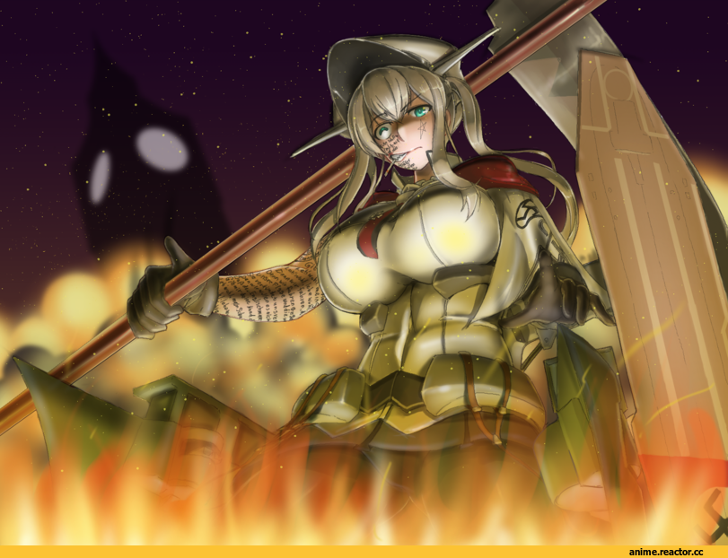 Graf Zeppelin, Kantai Collection, crossover, Hellsing, zorin blitz, Anime