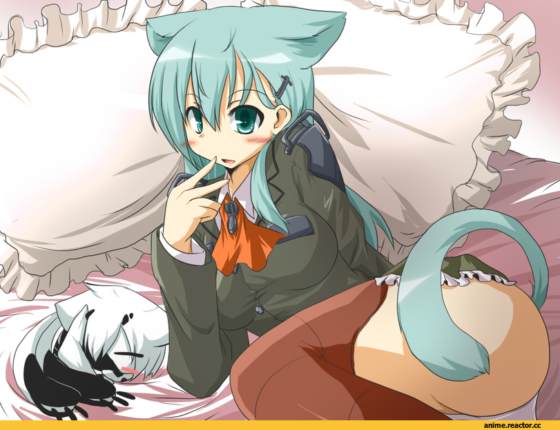 gomasamune, Ne-Class Heavy Cruiser, Kantai Collection, Suzuya (Kantai Collection), nekomimi, Animal Ears, Admiral (Kantai Collection), Anime Adult pantsu, Anime Ero, Anime