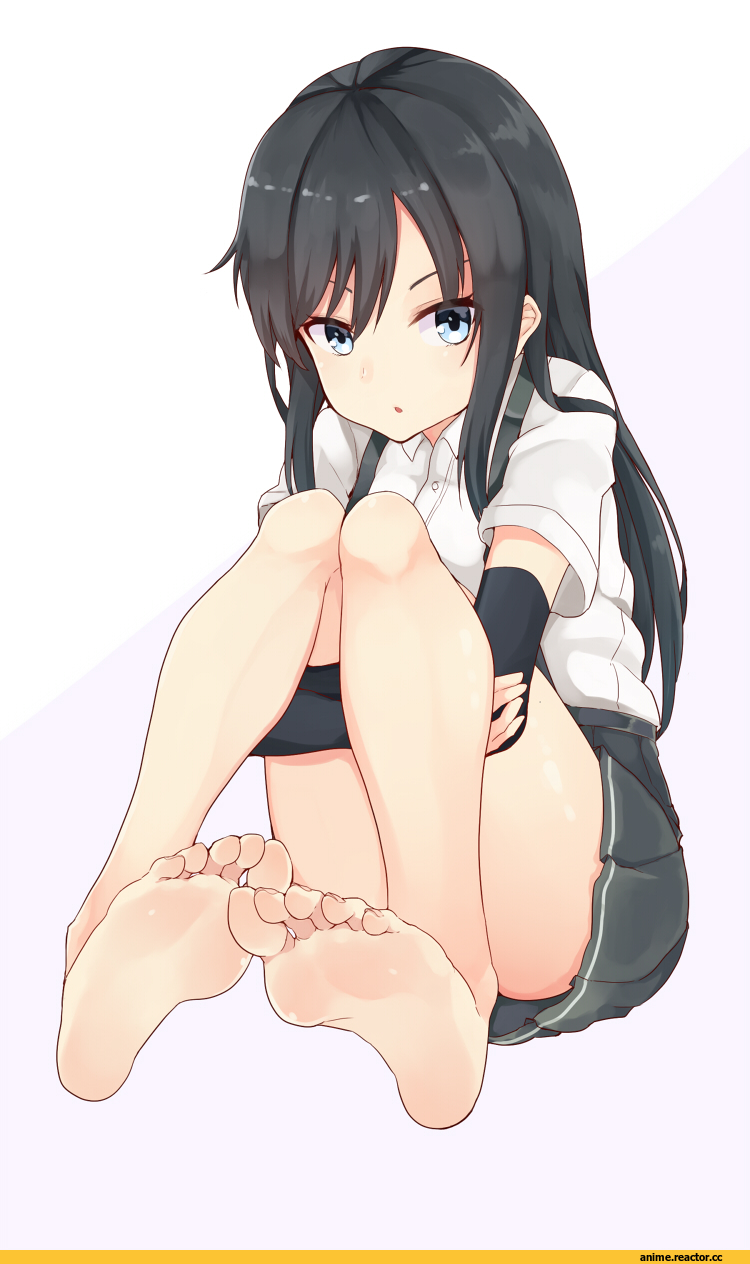 Kantai Collection, Asashio, batatata77, Anime Feet, Anime