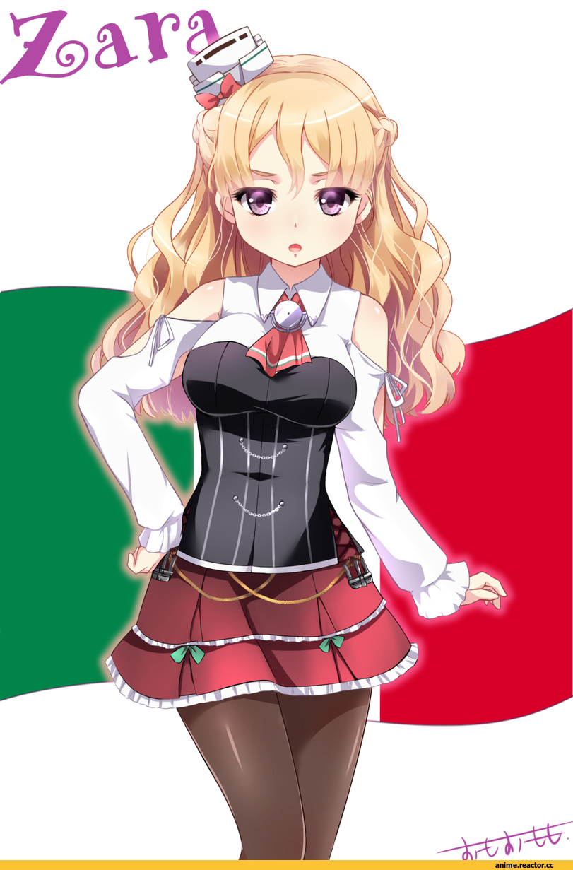 Zara (Kantai Collection), Kantai Collection, omoomomo, Anime