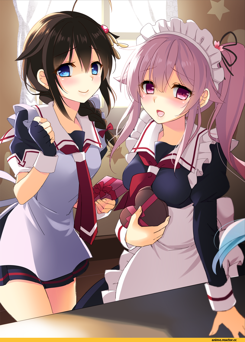 ikura nagisa, Harusame (Kantai Collection), Kantai Collection, Shigure (Kantai Collection), Anime
