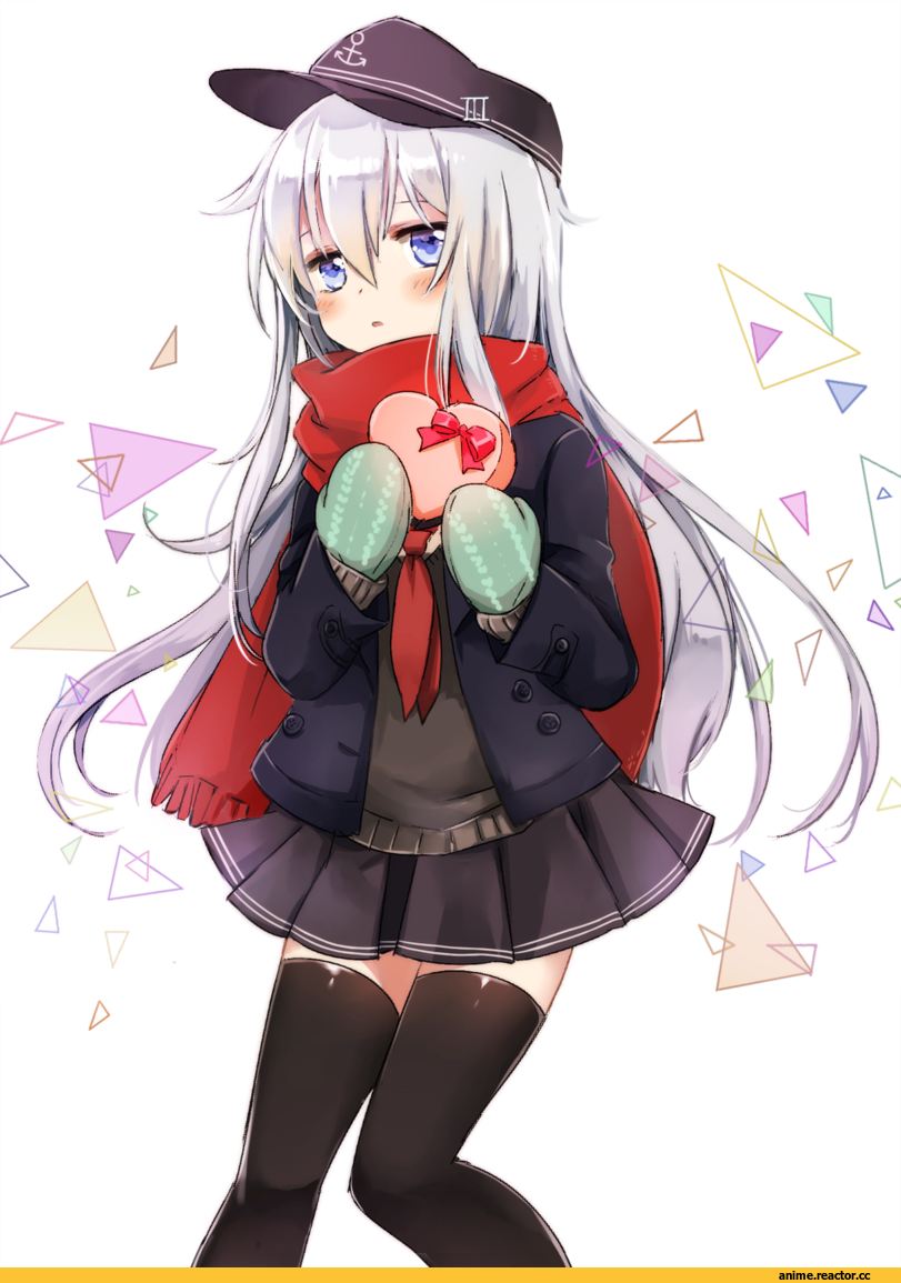 moca blanc, hibiki, Kantai Collection, Anime