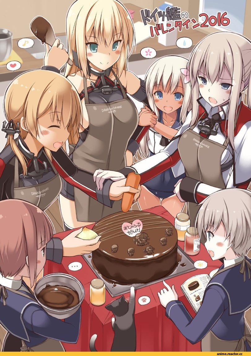 Oota Yuuichi, Anime Art, Bismarck (Kantai Collection), Kantai Collection, Graf Zeppelin, Prinz Eugen, Ro-500 (Kantai Collection), Z1 Leberecht Maass (Kantai Collection), Z3 Max Schultz (Kantai Collection), Anime