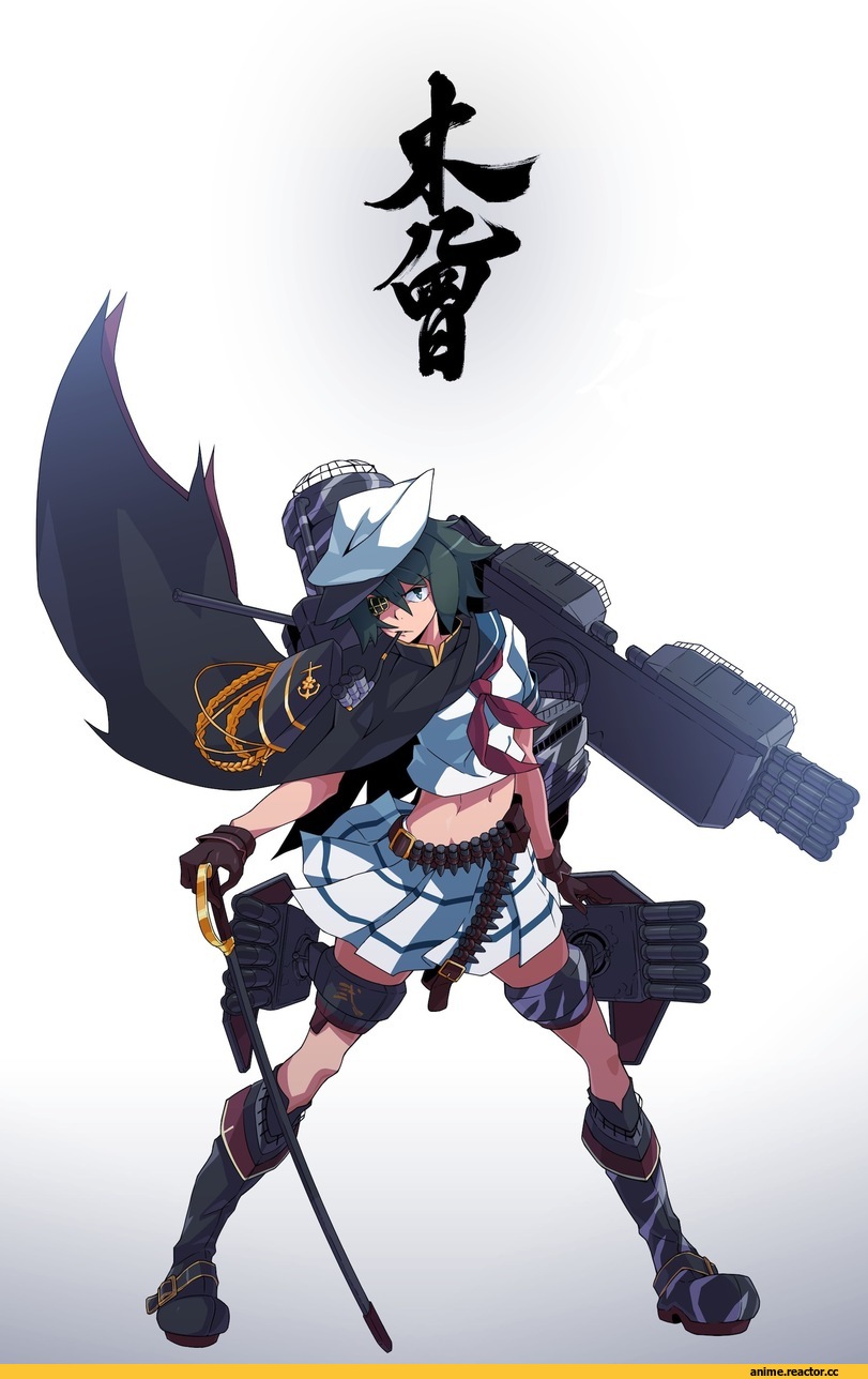 Kiso, Kantai Collection, Anime Art, rinta (reyte), Anime
