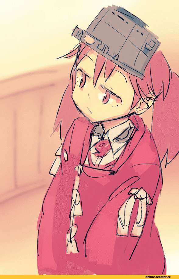 Ryuujou, Kantai Collection, anime gif, Yasushi, Anime