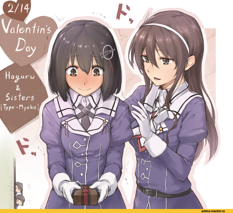 Ashigara (kantai collection), Kantai Collection, Haguro, Myoukou, Nachi, Enosan, Anime