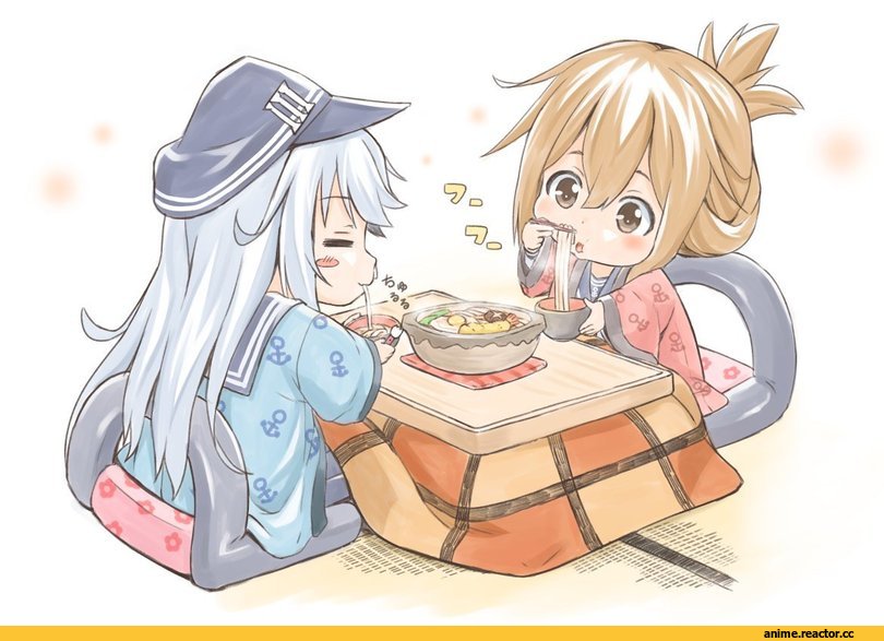 Kantai Collection, Hibiki (Kantai Collection), Inazuma (Kantai Collection), fujishima shinnosuke, Anime
