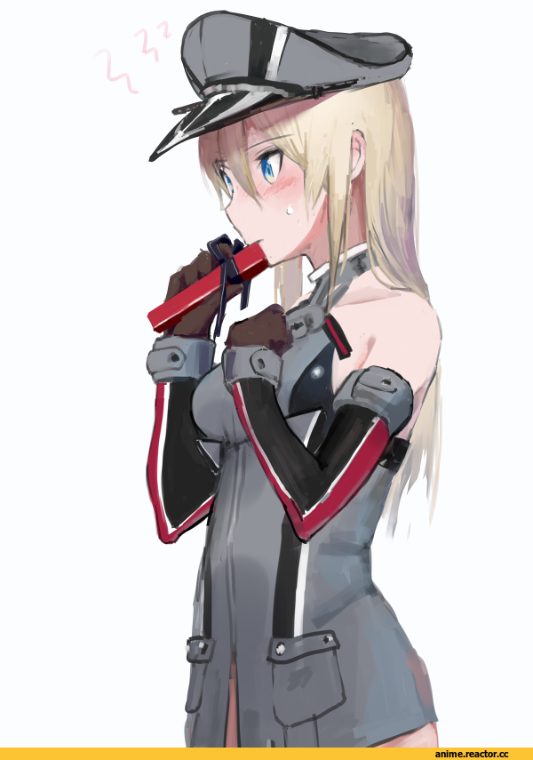 fujibejifu, Bismarck (Kantai Collection), Kantai Collection, Anime