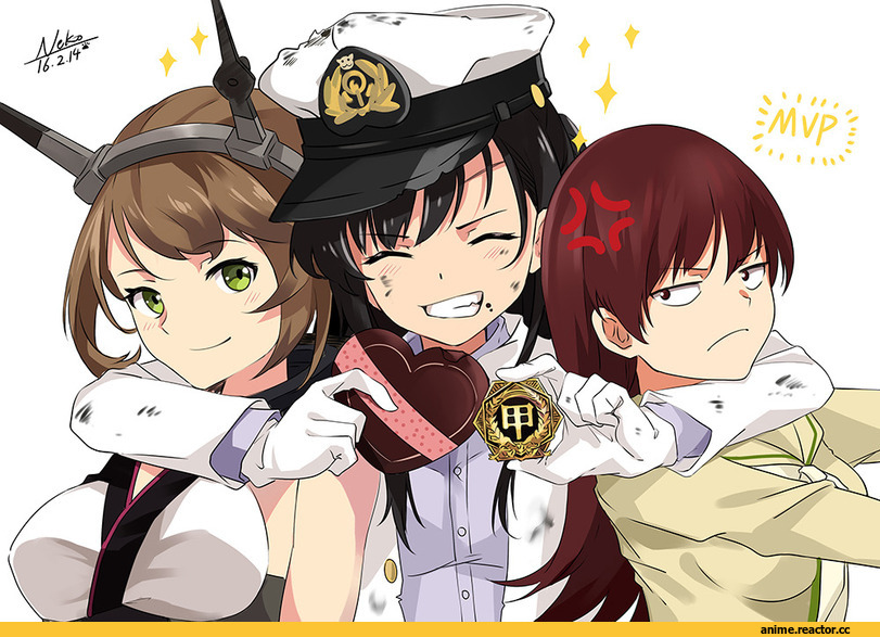 neko (yanshoujie), Anime Art, Female Admiral (Kantai Collection), Kantai Collection, Ooi (Kantai Collection), Kitakami (Kantai Collection), Abukuma, Mutsu, Anime
