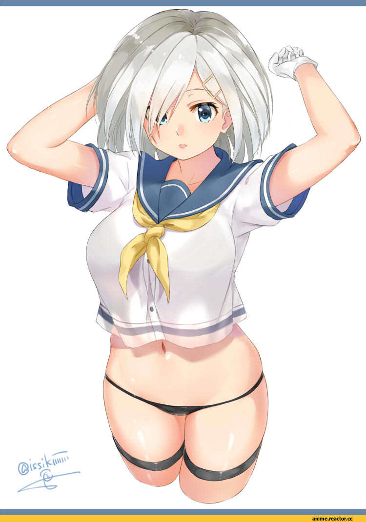 Isshiki (Ffmania7), Anime Art, Hamakaze (Kantai Collection), Kantai Collection, Adult pantsu, Anime Ero, Anime