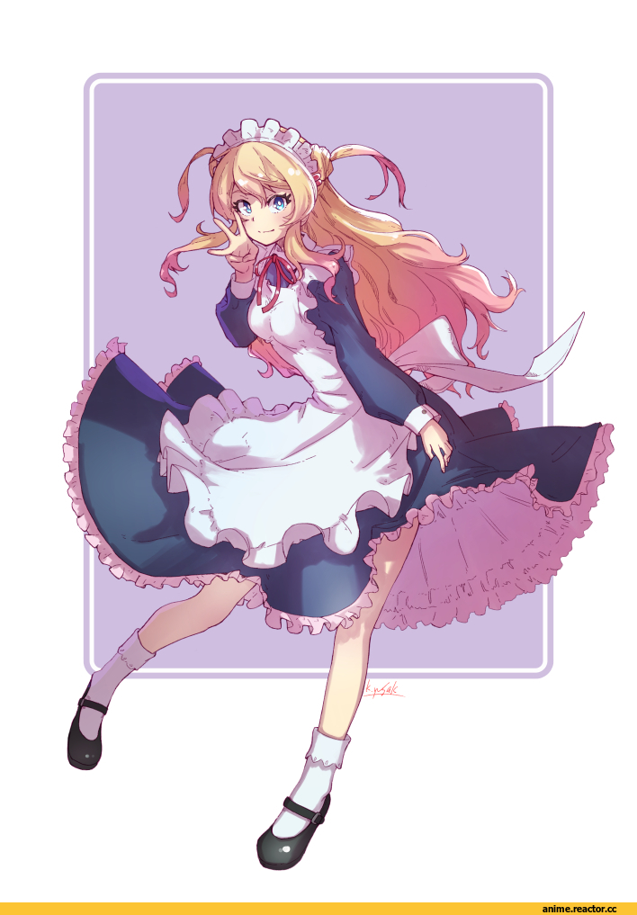 Anime Art, AO, Maid, kagawa yuusaku, Anime
