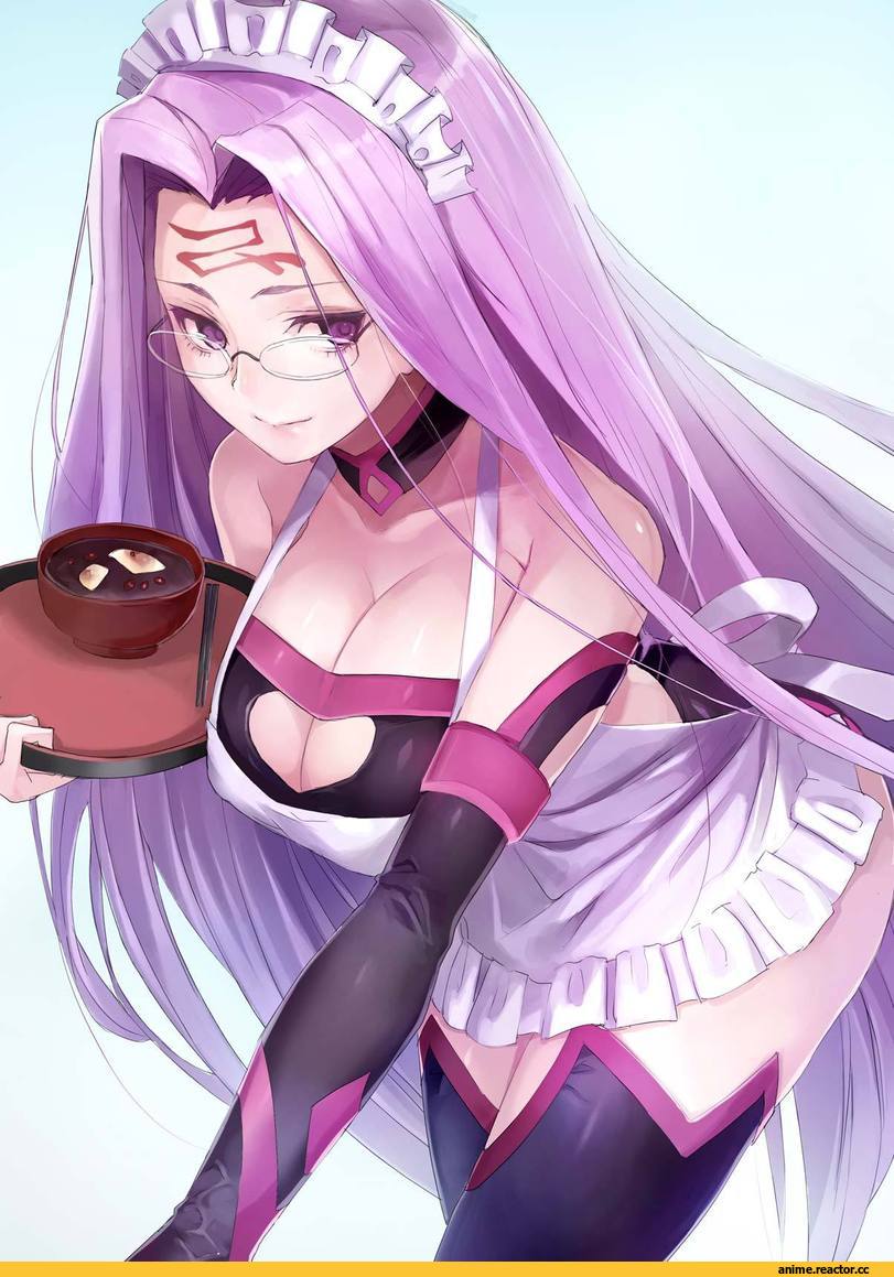 Anime Art, Rider (Fate/stay night), Fate/Stay Night, Fate (series), Megane, taishi (picchiridou), Maid, Anime