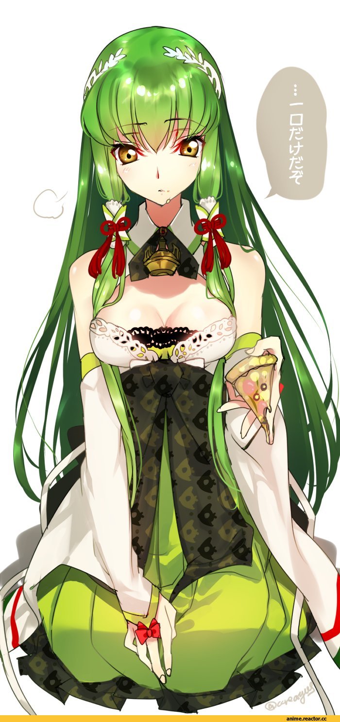 Code Geass, Kantai Collection, Mizuho (Kantai Collection), C.C., Creayus, Anime Art, crossover, Anime