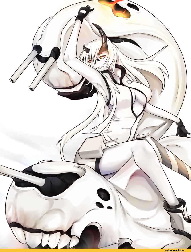 Kantai Collection, Heavy Cruiser Hime, wangphing, Anime
