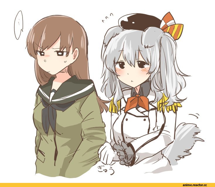 rebecca (keinelove), Ooi (Kantai Collection), Kantai Collection, Kashima (Kantai Collection), Inumimi, Animal Ears, Anime