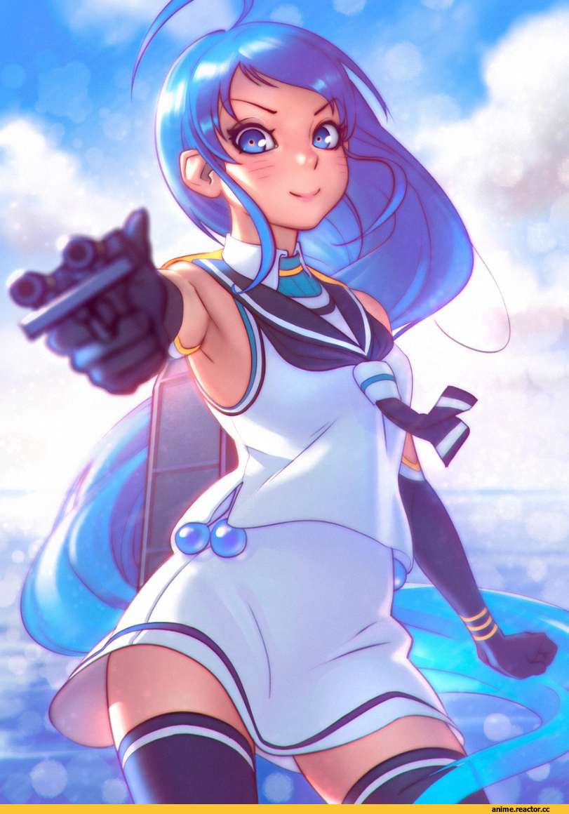 Samidare, Kantai Collection, KR0NPR1NZ, Anime