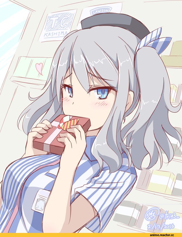Tri, Anime Art, Kashima (Kantai Collection), Kantai Collection, Anime
