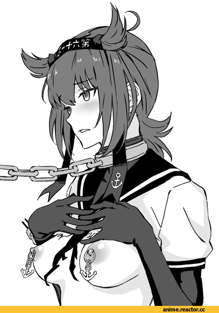 Kantai Collection, Hatsuzuki (Kantai Collection), Anime Adult Piercing, Anime Ero BDSM, Anime Ero, Monochrome (Anime), Anime Art, amano ameno, Anime