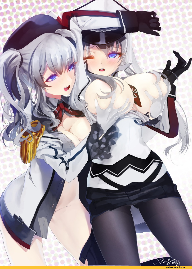 Anime Ero, Graf Zeppelin, Kantai Collection, Kashima (Kantai Collection), Okingjo, Anime Art, Anime