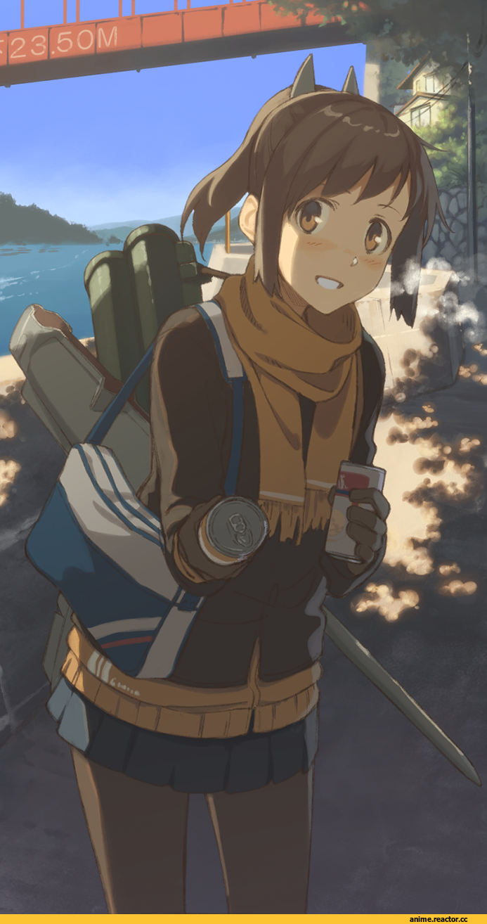 I-401, Kantai Collection, seu (hutotomomo), Anime