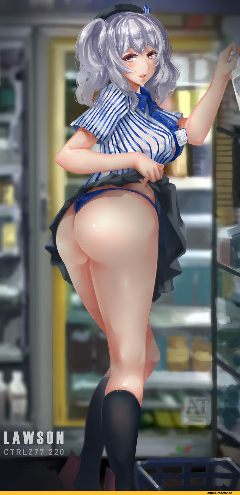 ctrlz77, Anime Adult pantsu, Anime Ero, Anime Ero Ass, Kashima (Kantai Collection), Kantai Collection, Anime