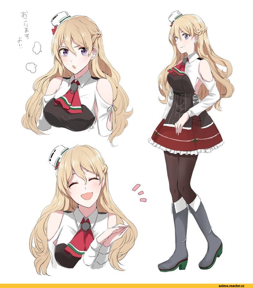 Zara (Kantai Collection), Kantai Collection, morinaga (harumori), Anime
