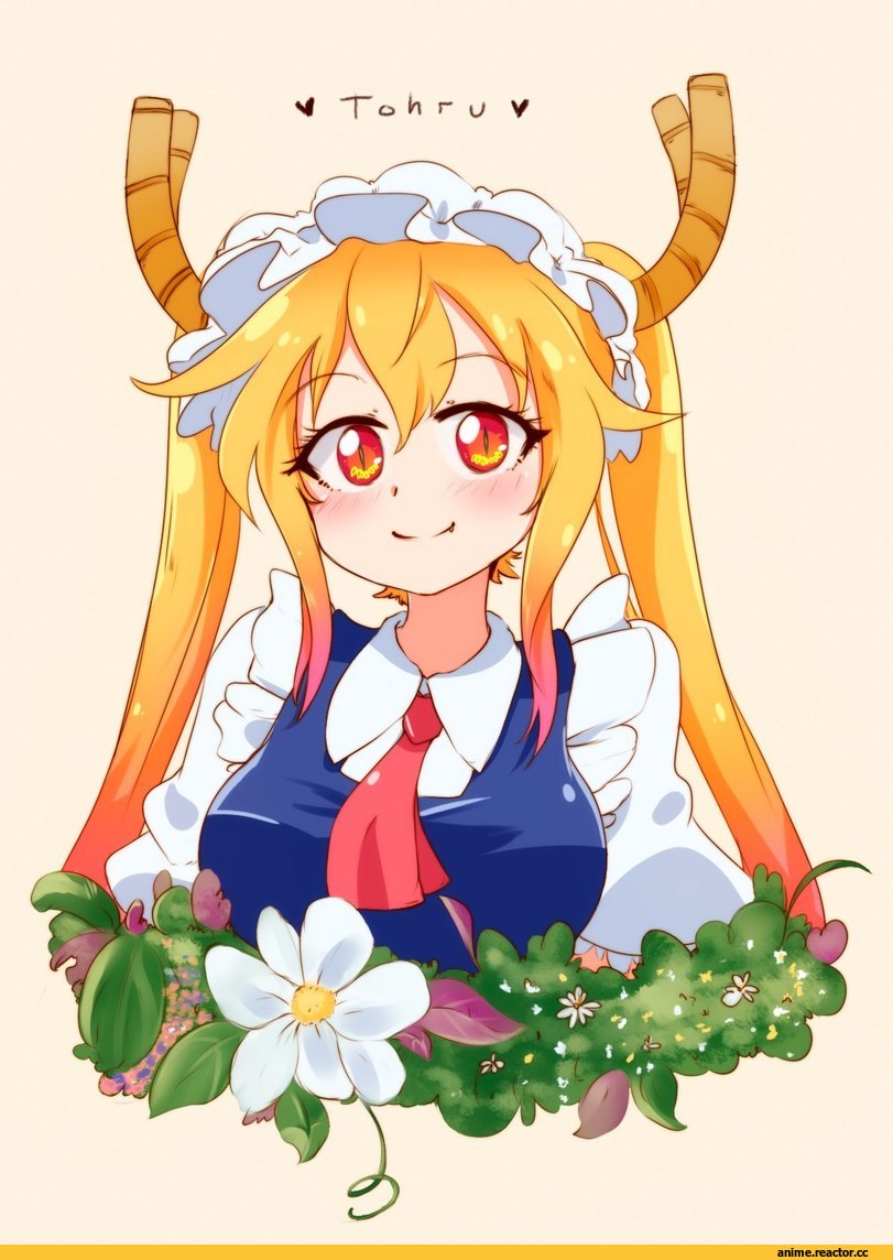 Tooru (MaiDragon), Kobayashi-san Chi no Maid Dragon, Dragon Girl (Anime), Monster Girl (Anime), Maid, Anime