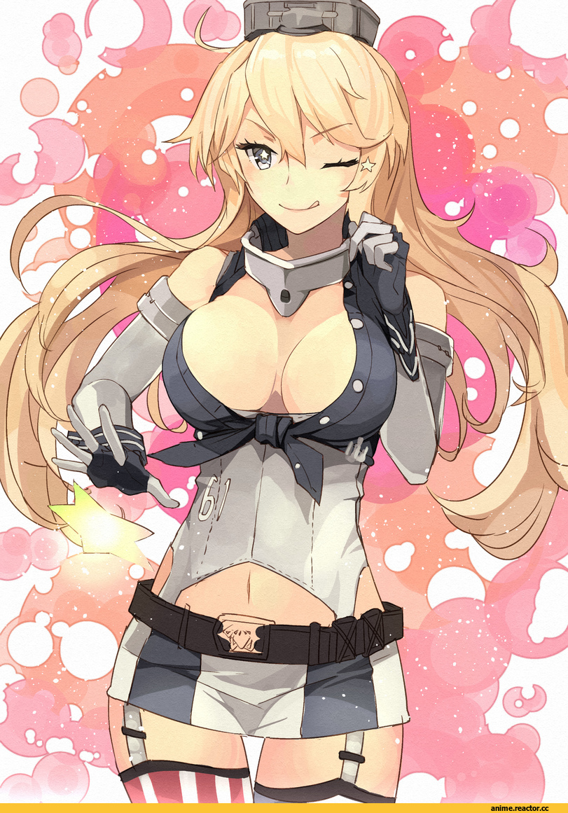 Kantai Collection, Iowa (Kantai Collection), kanmiya shinobu, Anime