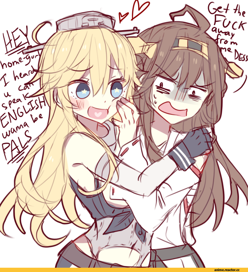 kvlen, Kongou (Kantai Collection), Kantai Collection, Iowa (Kantai Collection), Anime