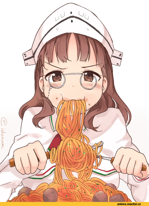 Roma (Kantai Collection), Kantai Collection, Megane, Ido (Teketeke), Anime Art, Anime