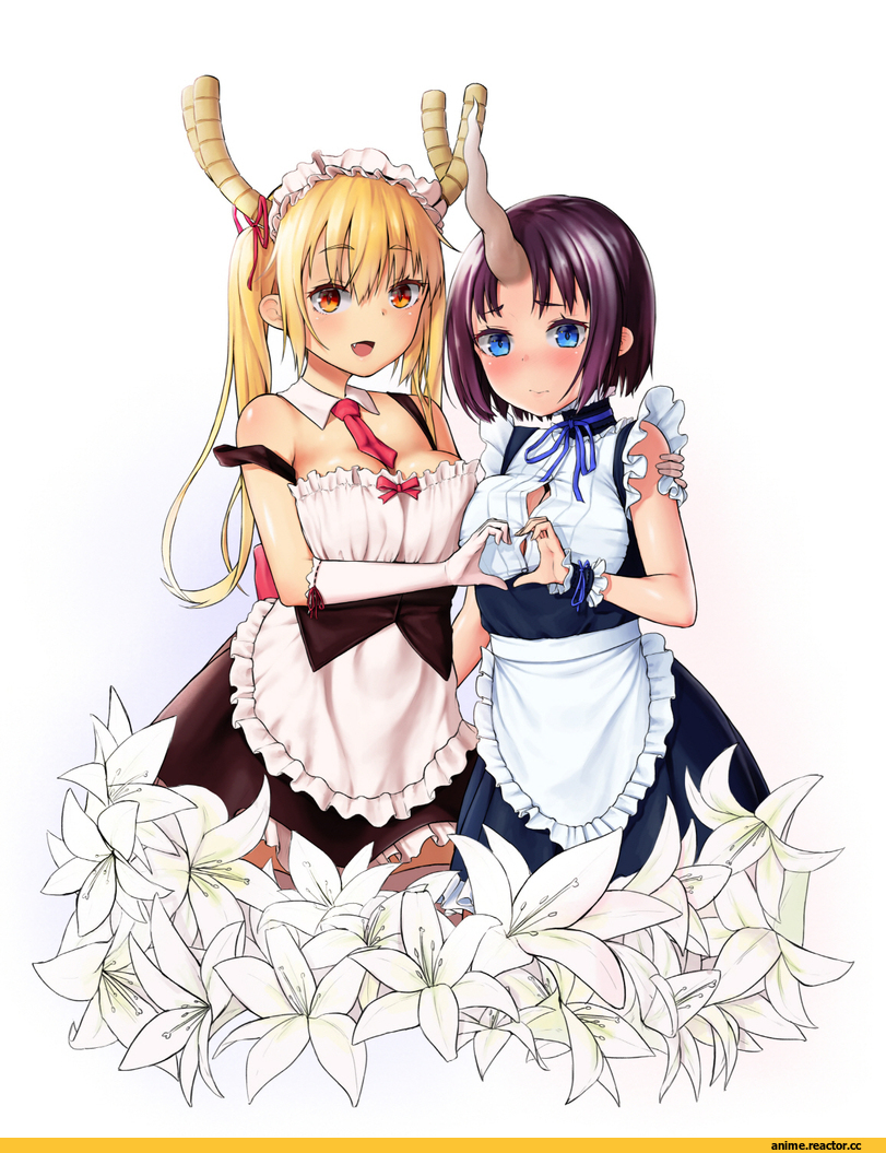 Tooru (MaiDragon), Kobayashi-san Chi no Maid Dragon, Maid, Dragon Girl (Anime), Monster Girl (Anime), Anime